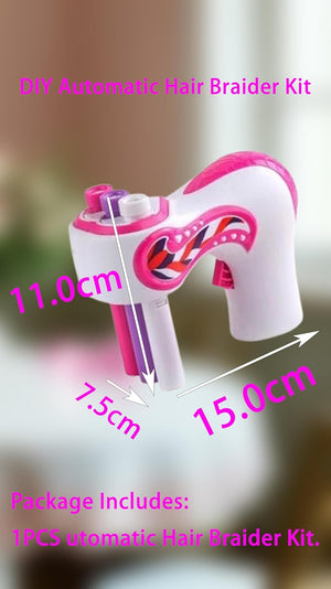 ماكينة تجديل الشعر الأوتوماتيكية