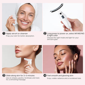 7-in-1 Beauty Massager for Face and Neck - Jawline Lifting