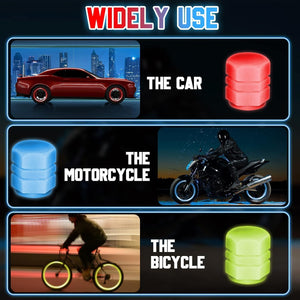 Car luminous tire valve cap