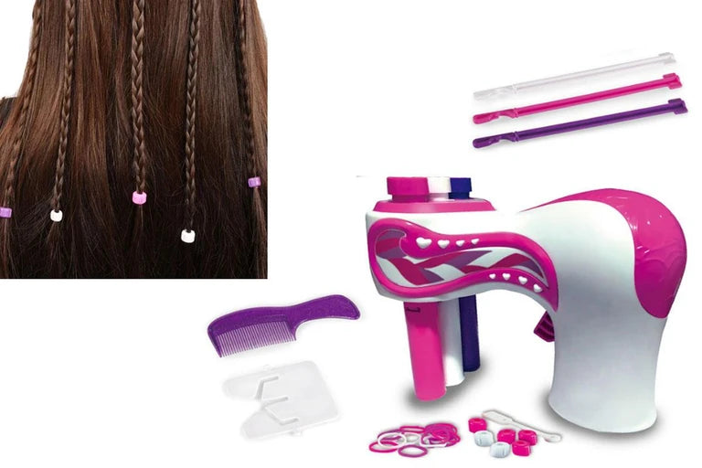 ماكينة تجديل الشعر الأوتوماتيكية