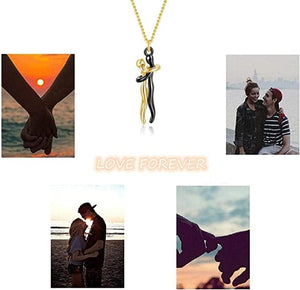 Couple Golden Pendant