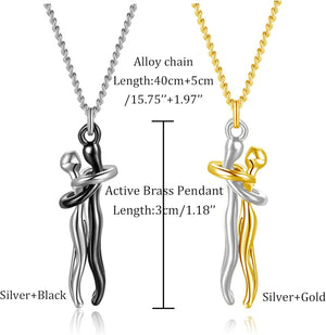 Couple Golden Pendant