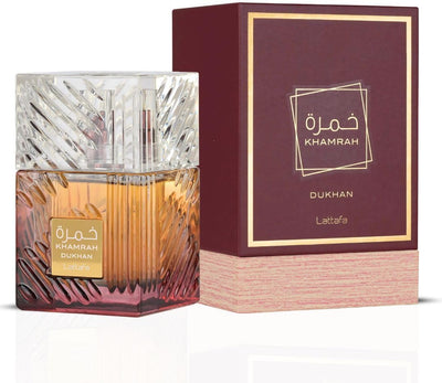 Lattafa Khamra Dukhan Perfume for Unisex Eau De Parfum 100ML