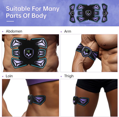 Abdominal muscle stimulator شد البطن وأنت في البيت — بدون نادي