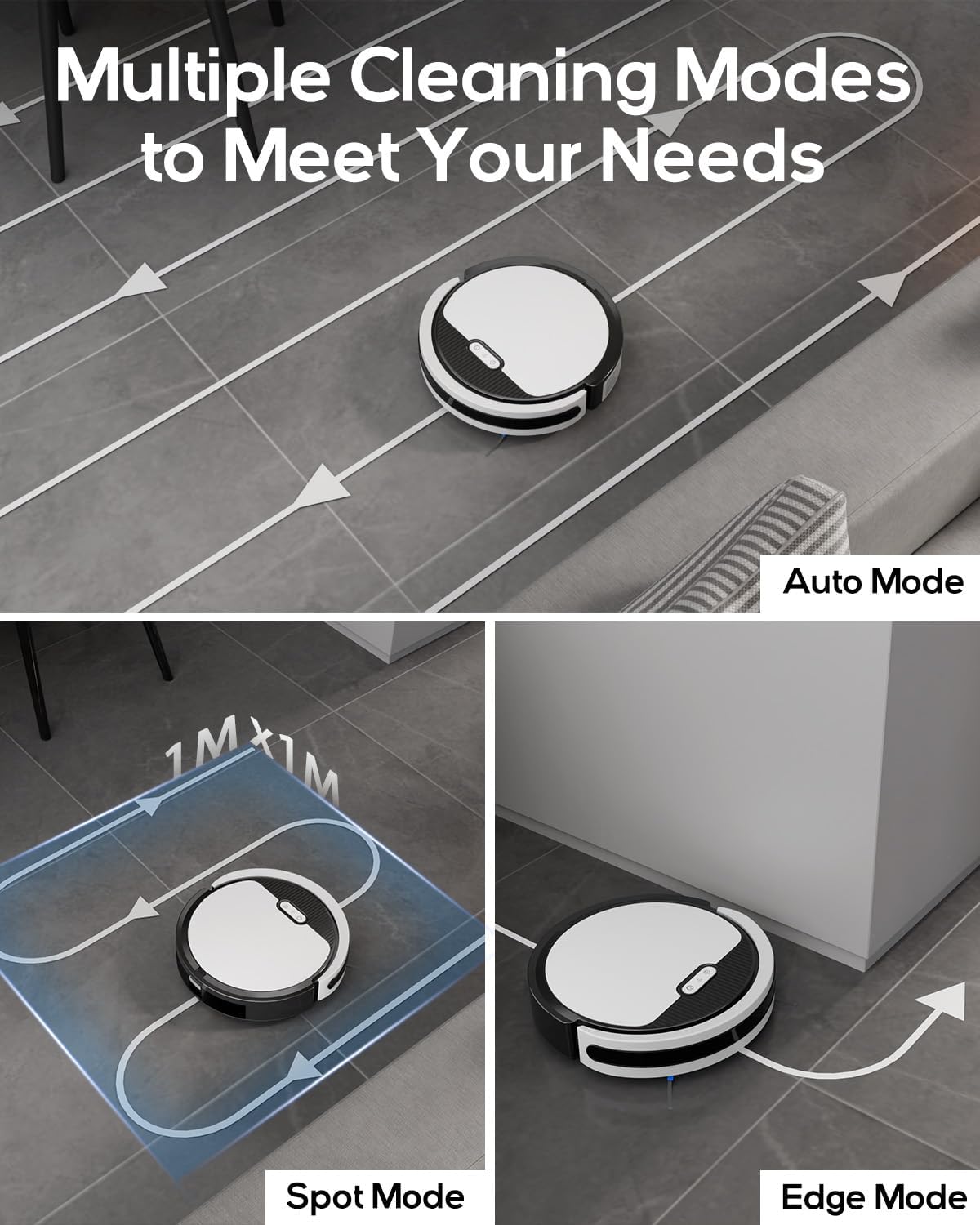 3-IN-1 Automatic Robot Vacuum Cleaner