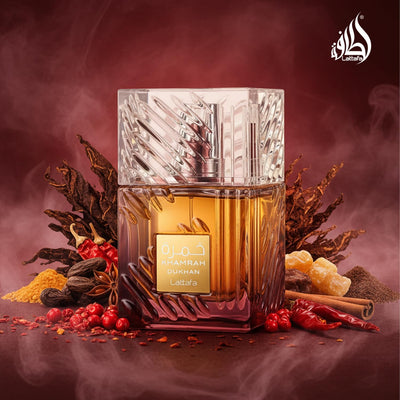 Lattafa Khamra Dukhan Perfume for Unisex Eau De Parfum 100ML