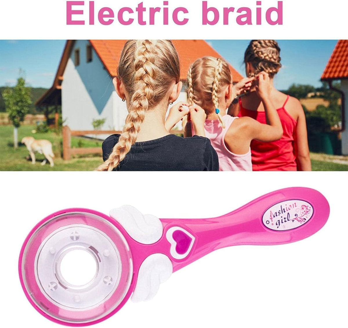 ماكينة تجديل الشعر الأوتوماتيكية