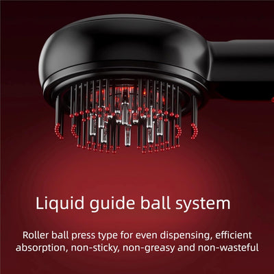 Scalp Massager Brush (Red)