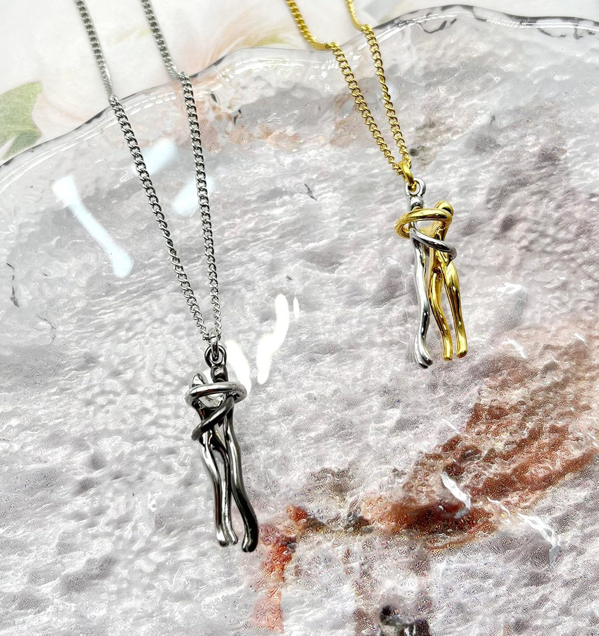 Couple Golden Pendant
